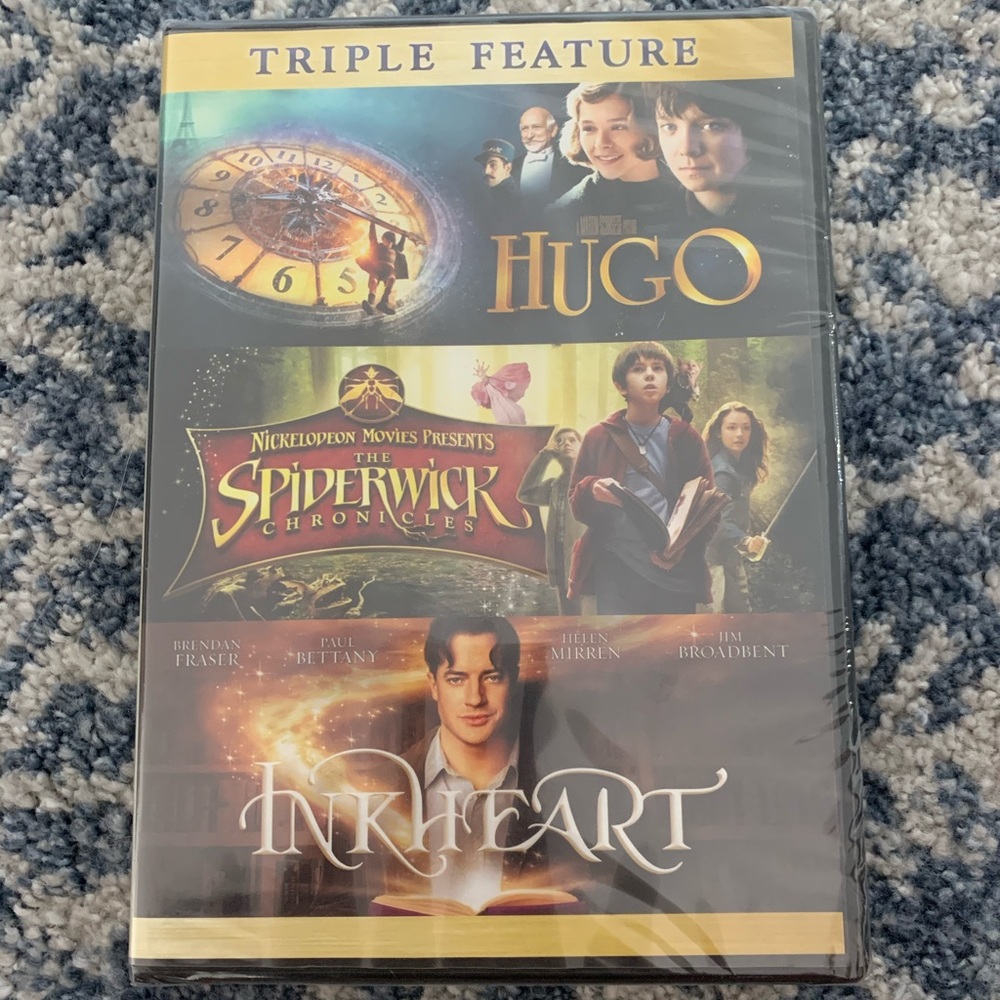 Hugo & Spiderwick & Inkheart